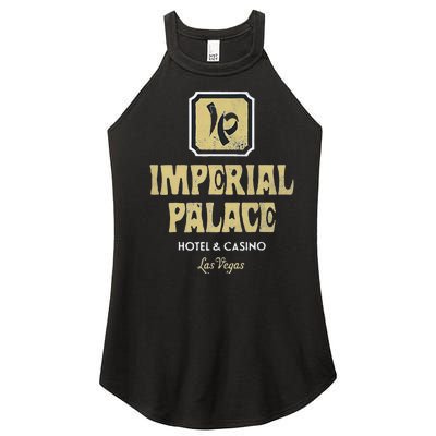 Imperial Palace Hotel Casino Vintage Sign Retro Las Vegas Women’s Perfect Tri Rocker Tank