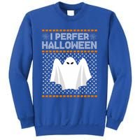 I Prefer Halloween Christmas Sweater Funny Ugly Xmas Holiday Cool Gift Sweatshirt