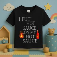 I Put Hot Sauce On My Hot Sauce Toddler T-Shirt