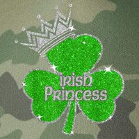 Irish Princess Happy St Patricks Day Shamrock Legacy Tie Dye Trucker Hat