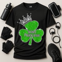 Irish Princess Happy St Patricks Day Shamrock Performance Shirt