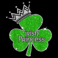 Irish Princess Happy St Patricks Day Shamrock Performance Shirt