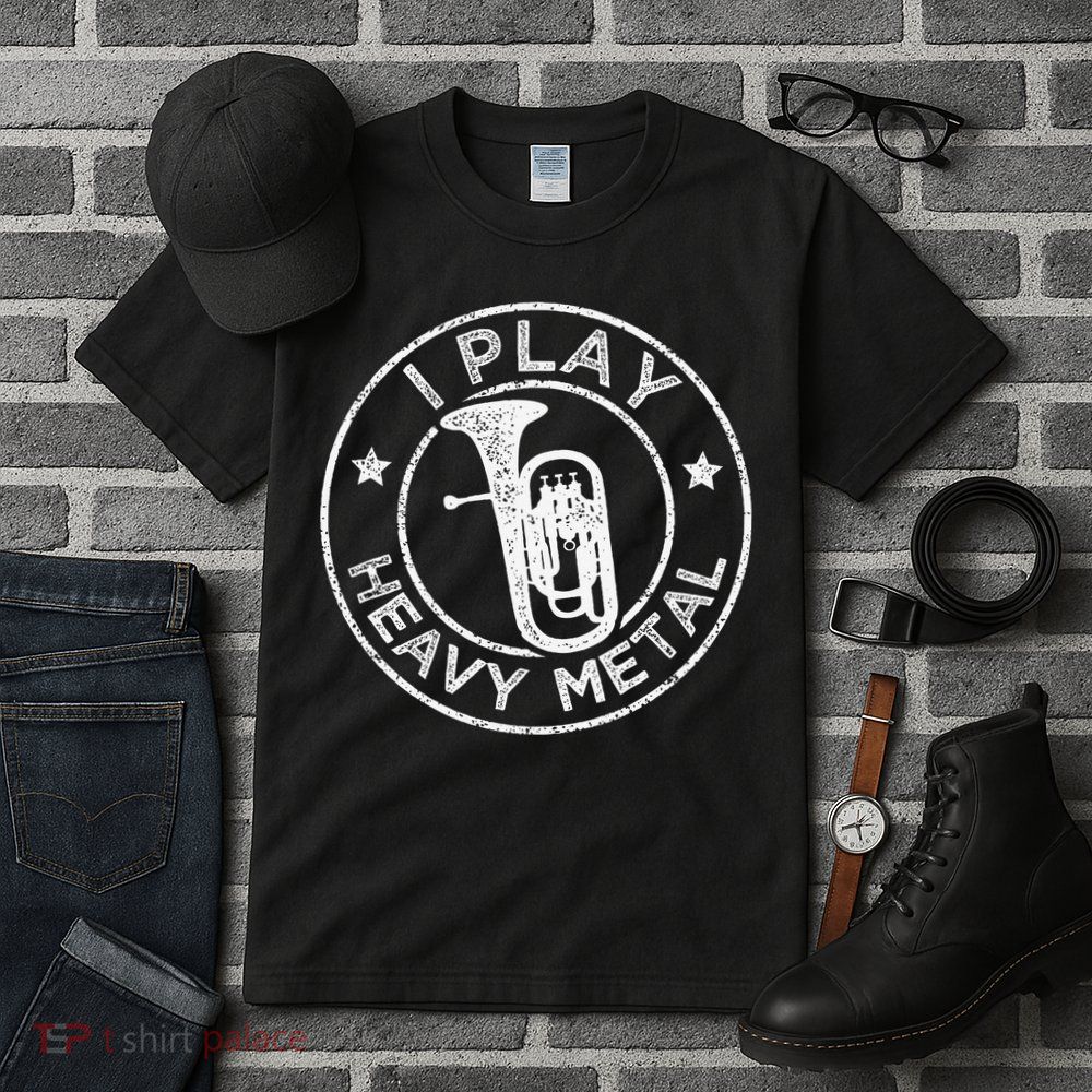 I Play Heavy Metal Funny Euphonium Tall T-Shirt