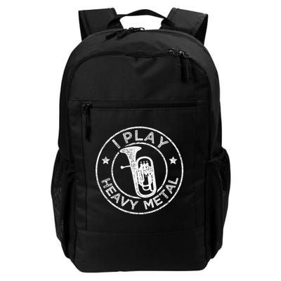 I Play Heavy Metal Funny Euphonium Backpack