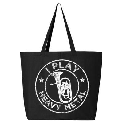 I Play Heavy Metal Funny Euphonium 25L Jumbo Tote