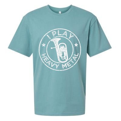 I Play Heavy Metal Funny Euphonium Sueded Cloud Jersey T-Shirt