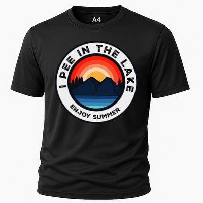 I Pee In The Lake Funny Summer Vacation Family Performance Shirt