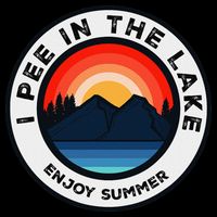 I Pee In The Lake Funny Summer Vacation Family Impact Tech Backpack