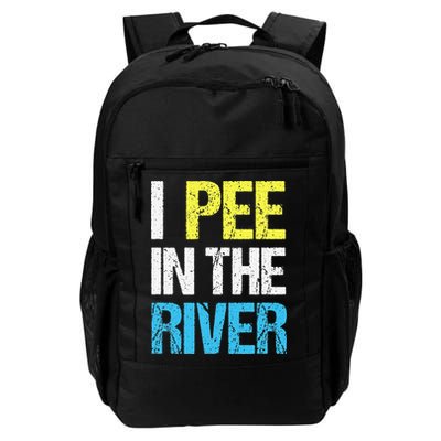 I Pee In The River Funny Summer Backpack