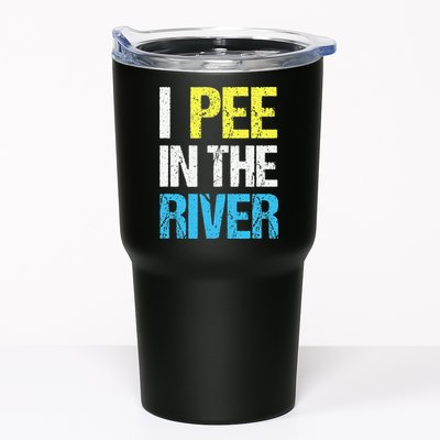 I Pee In The River Funny Summer Tumbler
