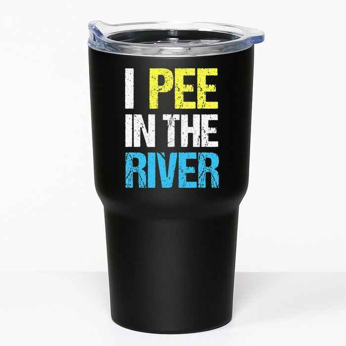 I Pee In The River Funny Summer Tumbler