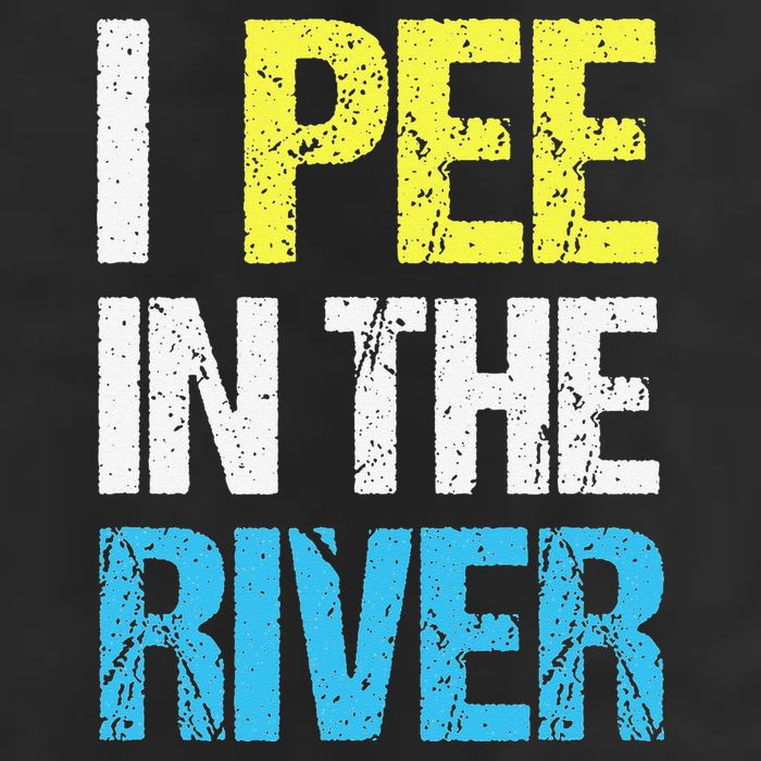 I Pee In The River Funny Summer Tumbler