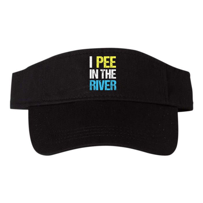 I Pee In The River Funny Summer Visor