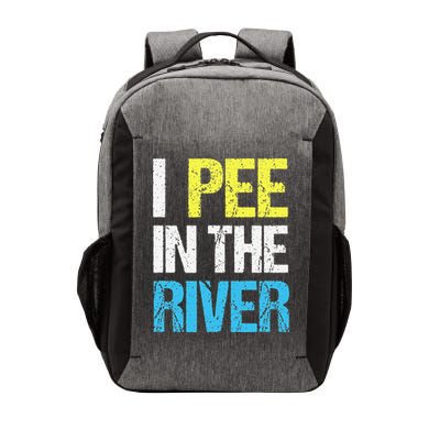 I Pee In The River Funny Summer Vector Backpack