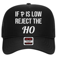 If P Is Low Reject The Ho Data Science Statistician Funny Trucker Hat