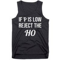 If P Is Low Reject The Ho Data Science Statistician Funny Tank Top