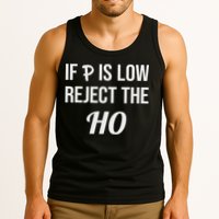 If P Is Low Reject The Ho Data Science Statistician Funny Tank Top