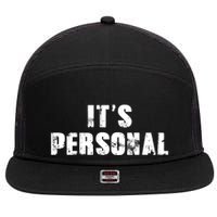 Its Personal 7 Panel Mesh Trucker Snapback Hat