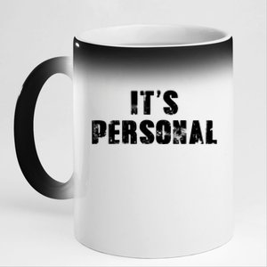 Its Personal 11oz Black Color Changing Mug