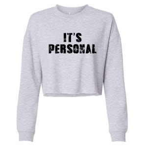 Its Personal Cropped Pullover Crew