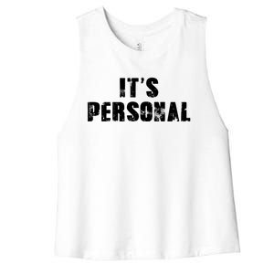 Its Personal Women's Racerback Cropped Tank