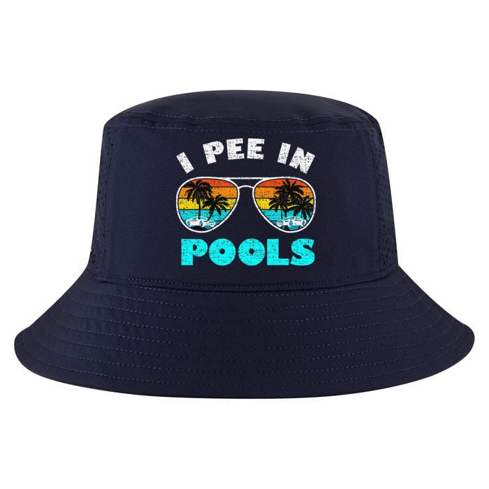 I Pee In Pools Sunglasses Summer Vacation Swimming Cool Comfort Performance Bucket Hat