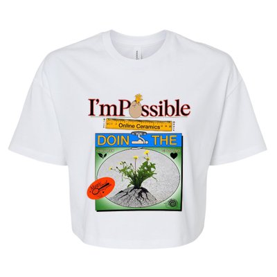 IM POSSIBLE Bella+Canvas Jersey Crop Tee