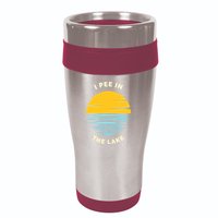 I PEE IN THE LAKE Funny Summer Vacation Boating Swimming 16oz Travel Tumbler