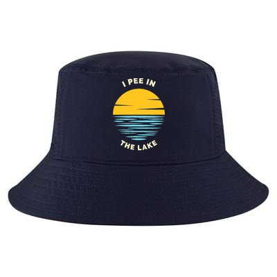 I PEE IN THE LAKE Funny Summer Vacation Boating Swimming Cool Comfort Performance Bucket Hat