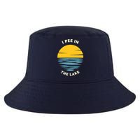I PEE IN THE LAKE Funny Summer Vacation Boating Swimming Cool Comfort Performance Bucket Hat