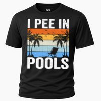 I Pee In Pools Sarcastic Sayings For Pools Lovers Performance Shirt