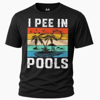 I Pee In Pools Sarcastic Sayings For Pools Lovers  Performance Shirt