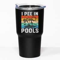 I Pee In Pools Sarcastic Sayings For Pools Lovers  Tumbler