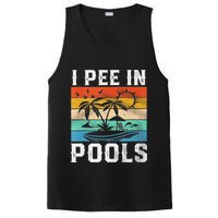 I Pee In Pools Sarcastic Sayings For Pools Lovers  PosiCharge Competitor Tank