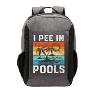 I Pee In Pools Sarcastic Sayings For Pools Lovers  Vector Backpack