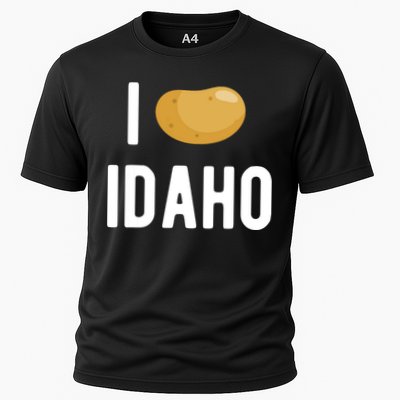 Idaho Potato I Love Vegetable Funny State Of Idaho Potatoes Performance Shirt