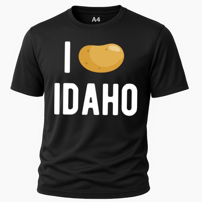 Idaho Potato I Love Vegetable Funny State Of Idaho Potatoes Cooling Performance Crew T-Shirt