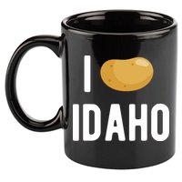 Idaho Potato I Love Vegetable Funny State Of Idaho Potatoes 11oz C Handle Ceramic Mug