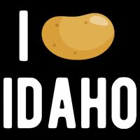Idaho Potato I Love Vegetable Funny State Of Idaho Potatoes Kids T-Shirt