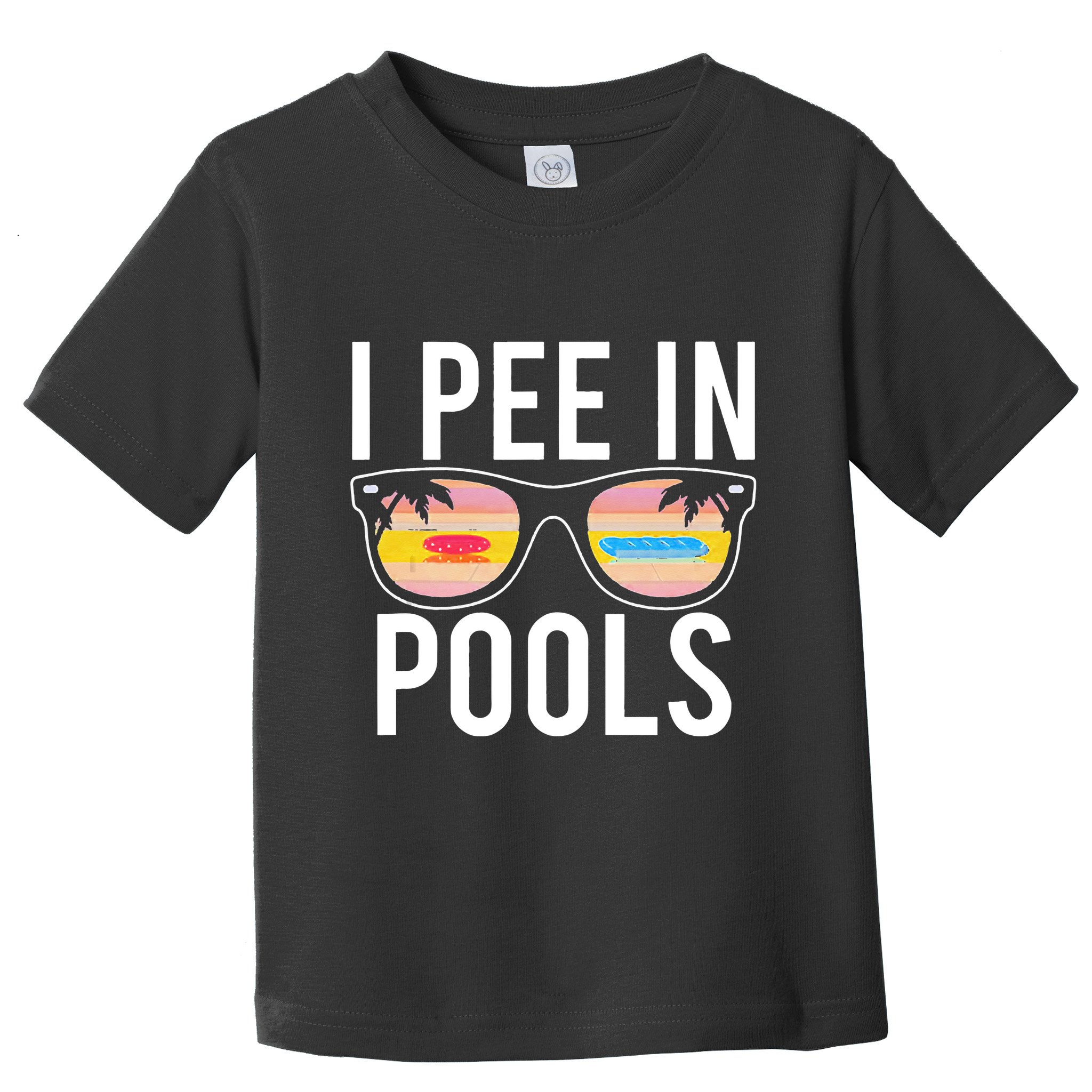 I Pee In Pools Funny Cool Toddler T-Shirt