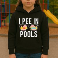 I Pee In Pools Funny Cool Kids Hoodie