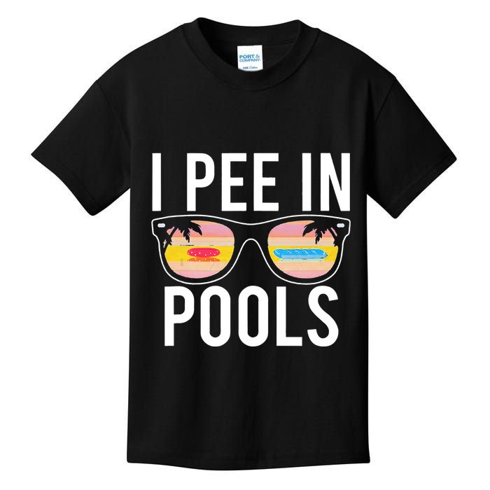 I Pee In Pools Funny Cool Kids T-Shirt