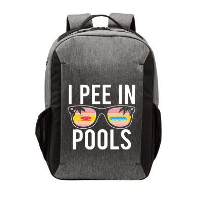 I Pee In Pools Funny Cool Vector Backpack