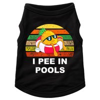 I Pee In Pools Doggie Tank