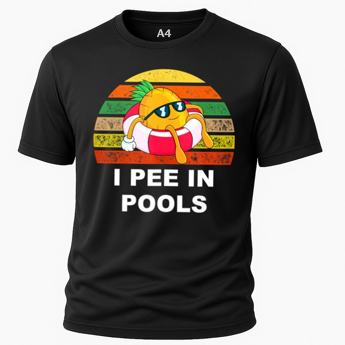 I Pee In Pools Performance Shirt
