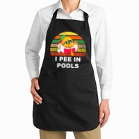 I Pee In Pools Apron