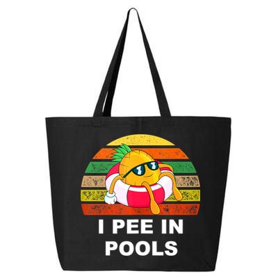 I Pee In Pools 25L Jumbo Tote