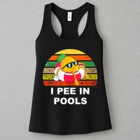 I Pee In Pools Womens Tank Top