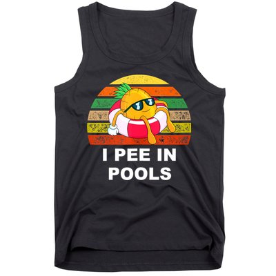 I Pee In Pools Tank Top