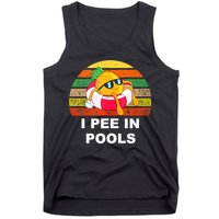 I Pee In Pools Tank Top